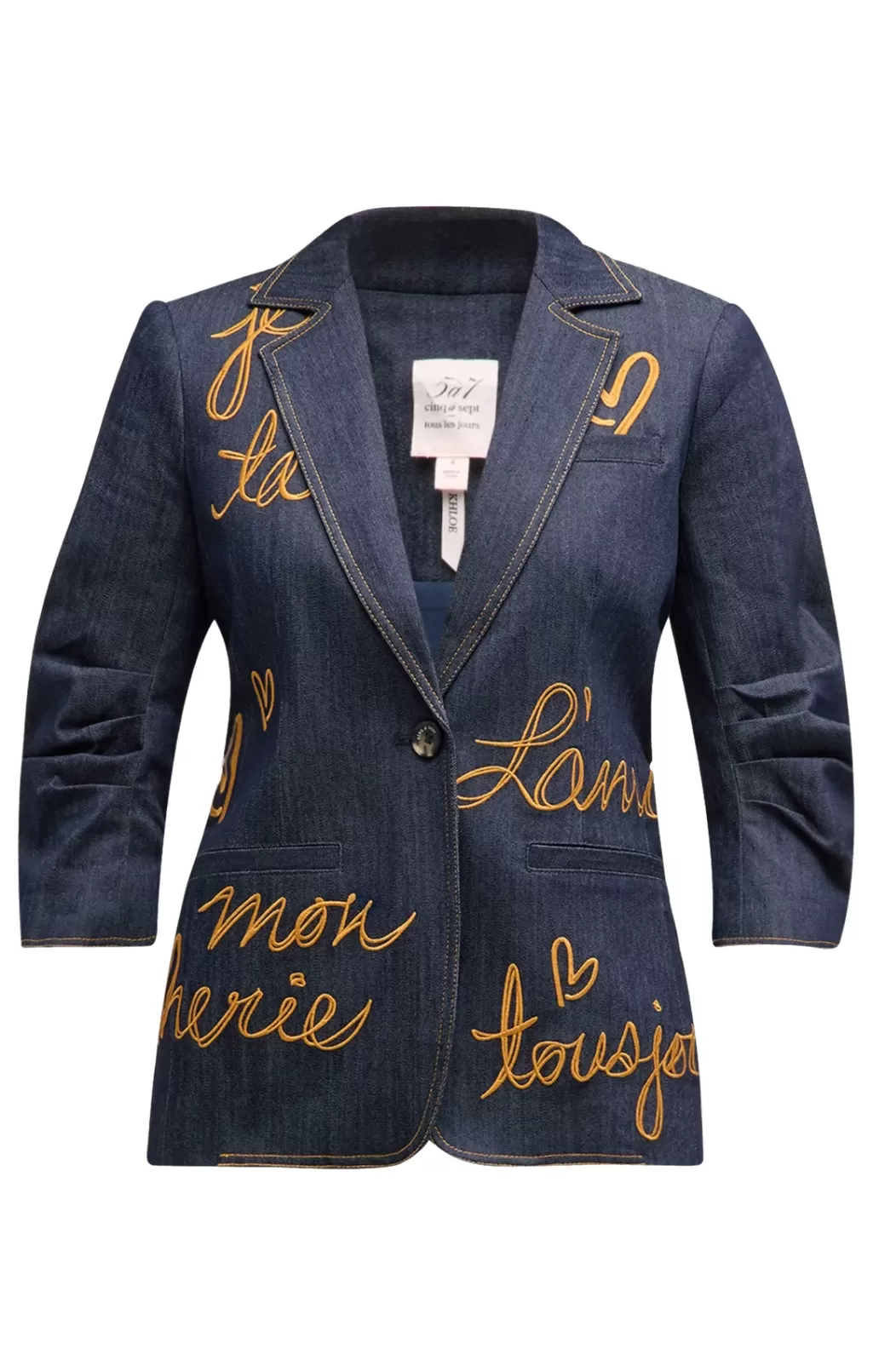 Cinq à Sept Denim Lamour Khloe Blazer