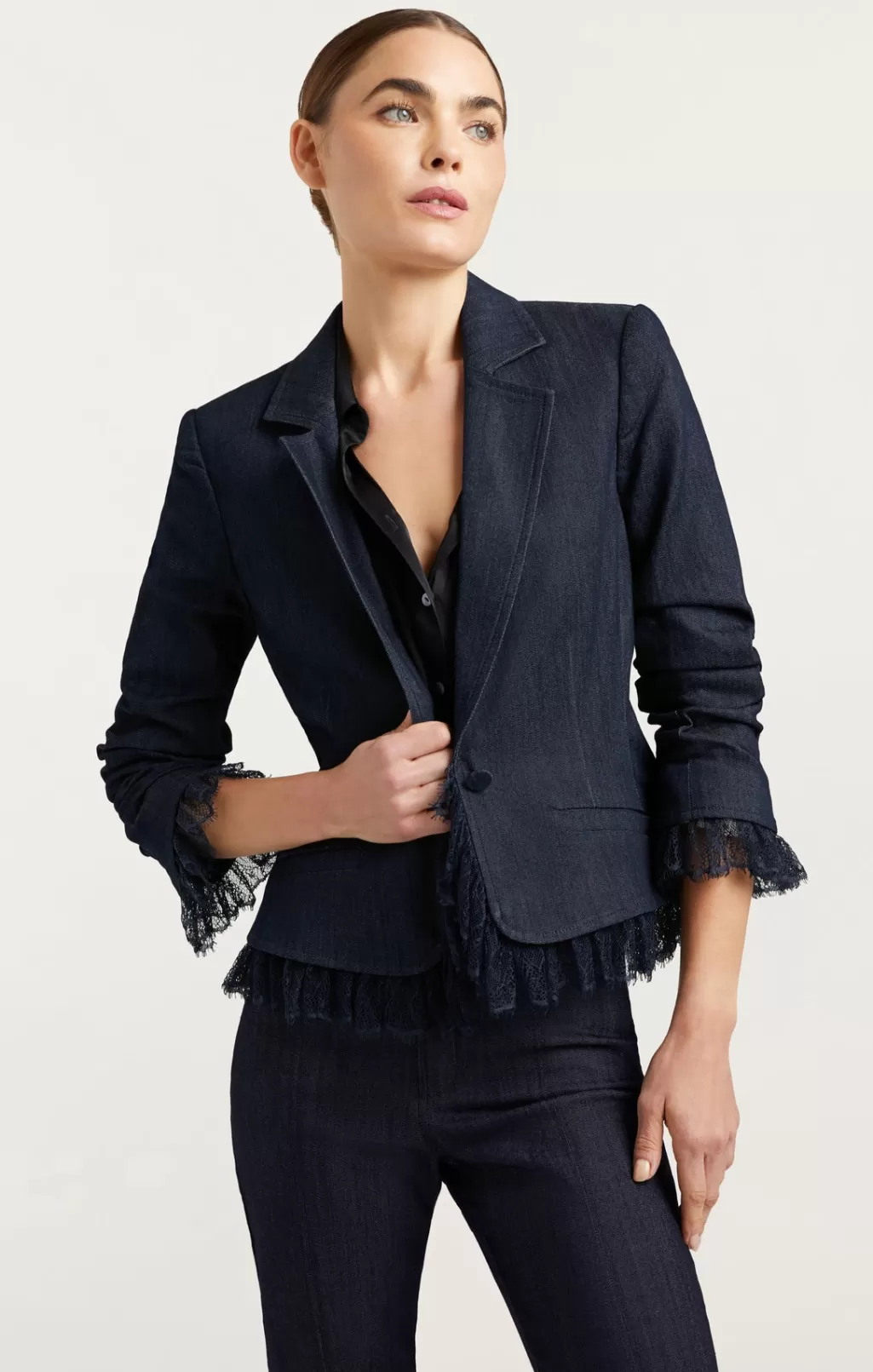 Cinq à Sept Denim Le Petit Roxie Blazer