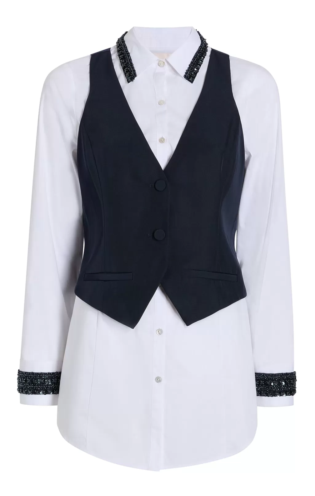 Cinq à Sept Embellished Ellery Top