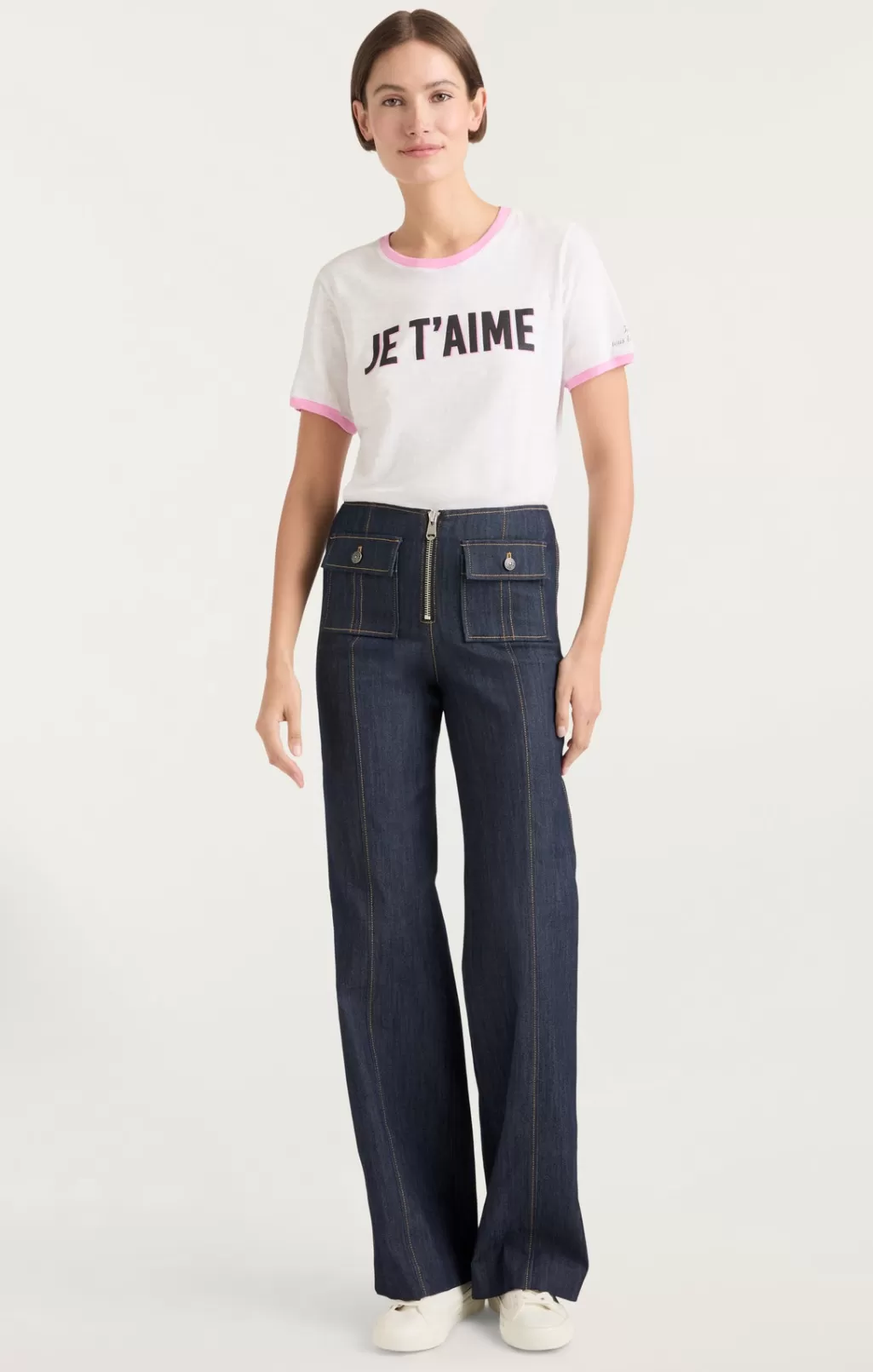 Cinq à Sept Two Tone Je T'aime Tee